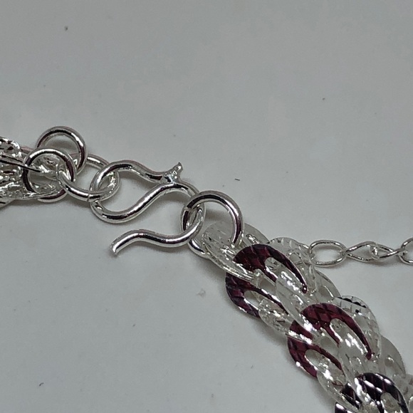 Sterling Silver Phoenix Tail Bracelet - Picture 5 of 10